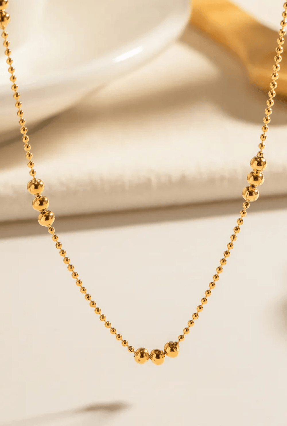Charm Bead Necklace - Stoney Claire