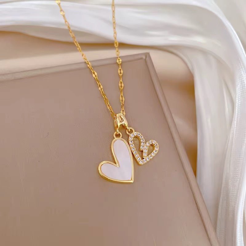 Double Love Necklace - Stoney Claire