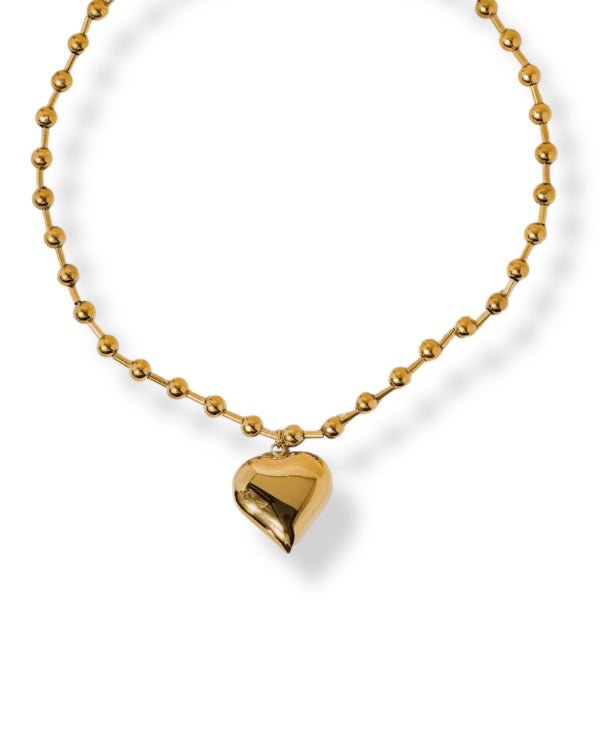 Heart of Gold Necklace - Stoney Claire