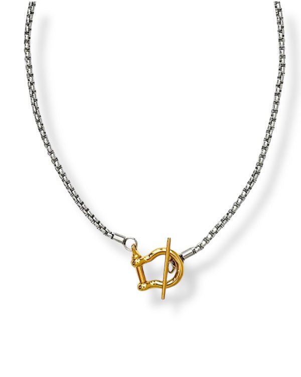 Horseshoe Necklace - Stoney Claire