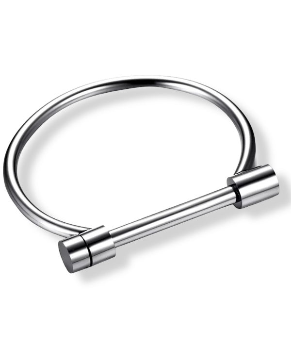 White Gold Doni Bracelet - Stoney Claire